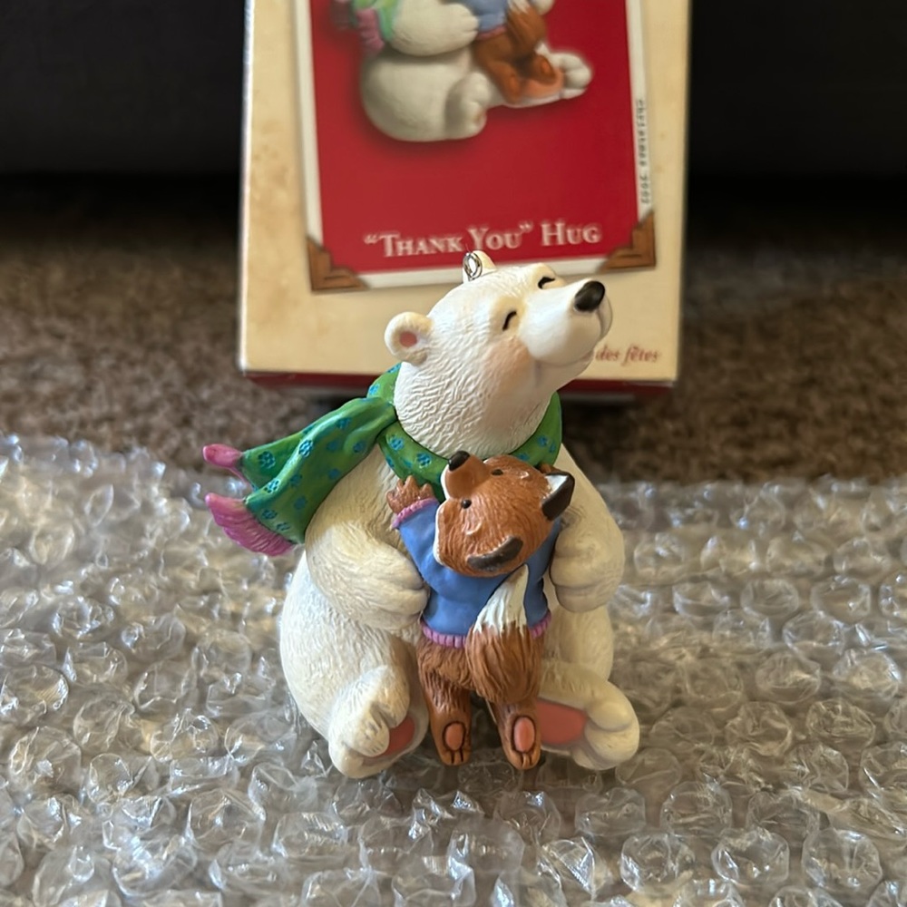 Hallmark “Thank You” Hug Ornament